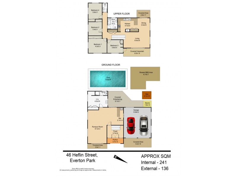 46 Heflin Street, Everton Park QLD 4053 Floorplan