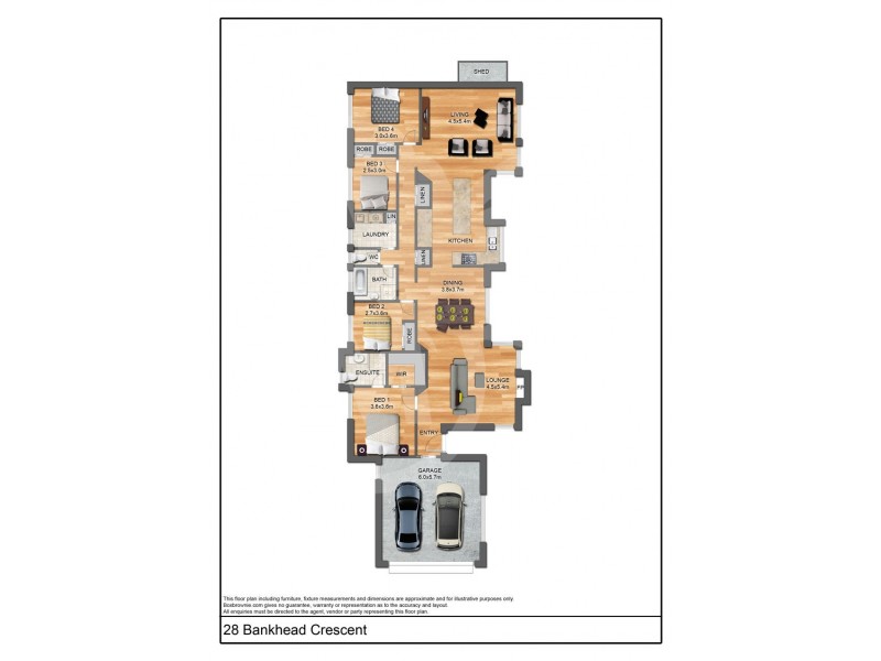 28 Bankhead Crescent, Stafford Heights QLD 4053 Floorplan