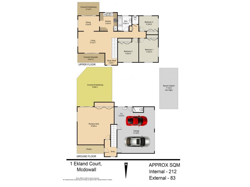 1 Ekland Court, Mcdowall QLD 4053 Floorplan