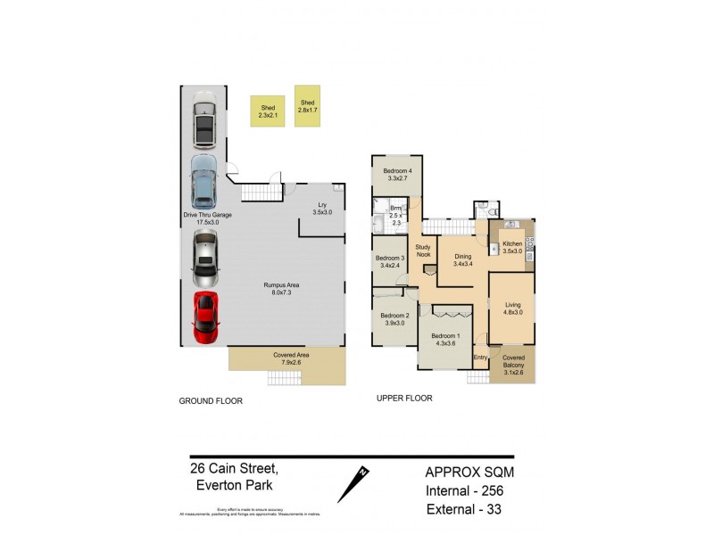 26 Cain Street, Everton Park QLD 4053 Floorplan