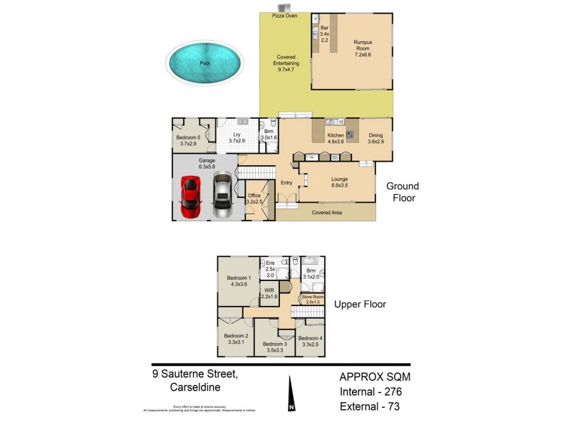 9 Sauterne Street, Carseldine QLD 4034 Floorplan