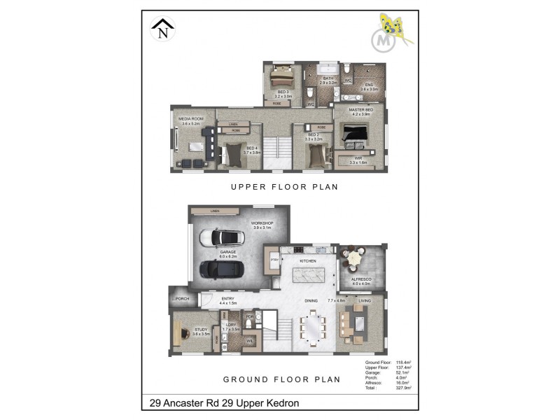 29 Ancaster Road, Upper Kedron QLD 4055 Floorplan