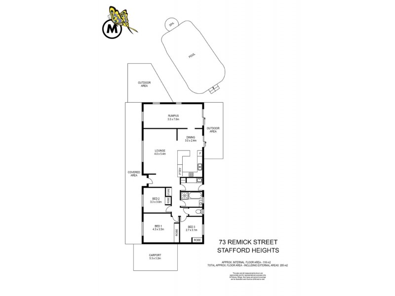 73 Remick St, Stafford Heights QLD 4053 Floorplan
