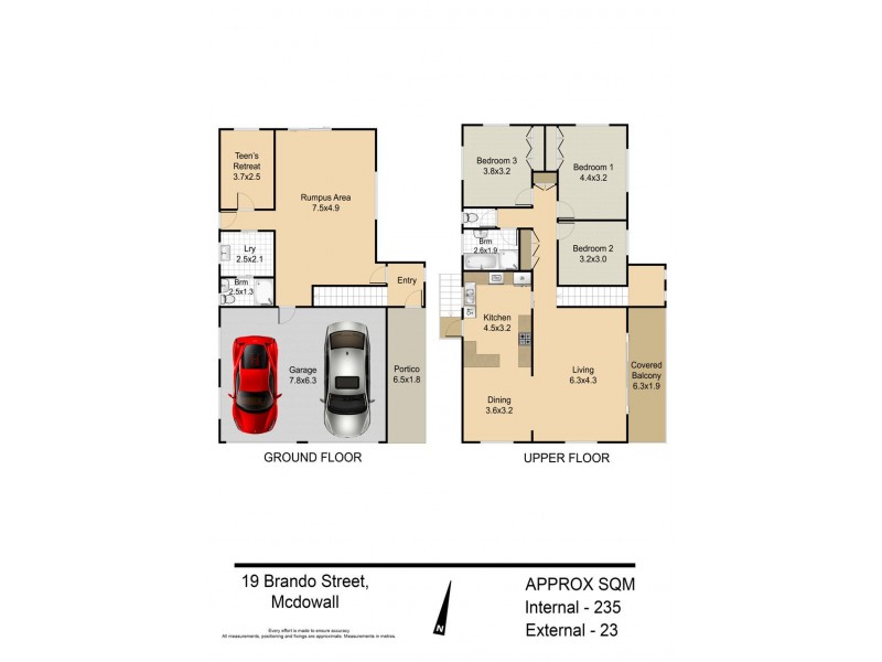 19 Brando Street, Mcdowall QLD 4053 Floorplan