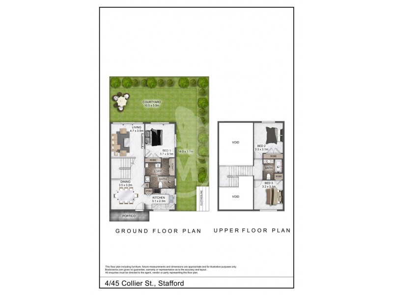 4/45 Collier st, Stafford QLD 4053 Floorplan