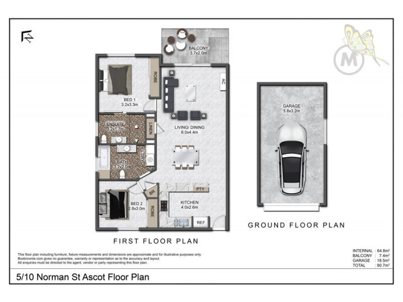 5/10 Norman Street, Ascot QLD 4007 Floorplan