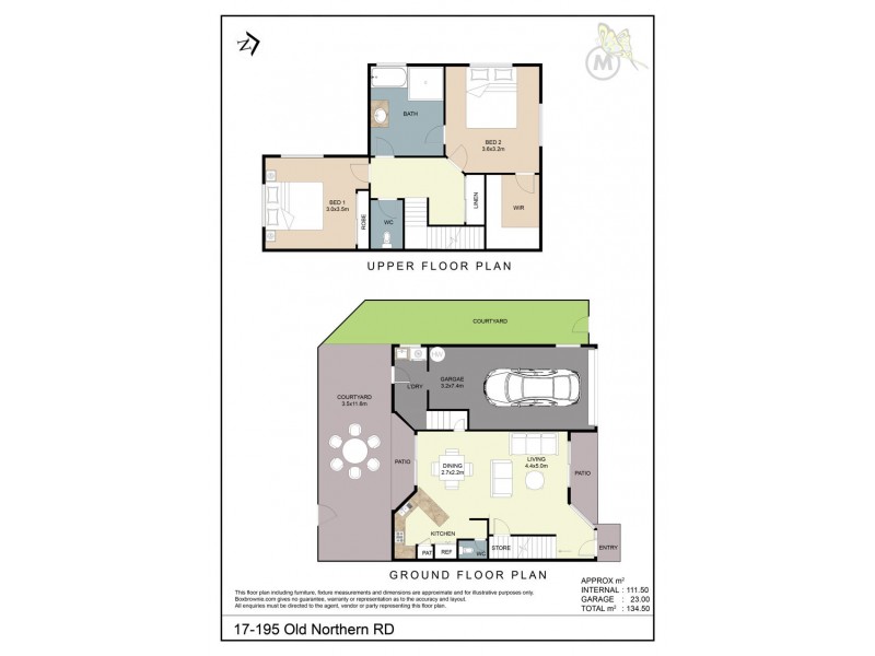 17/195 Old Northern Road, Mcdowall QLD 4053 Floorplan