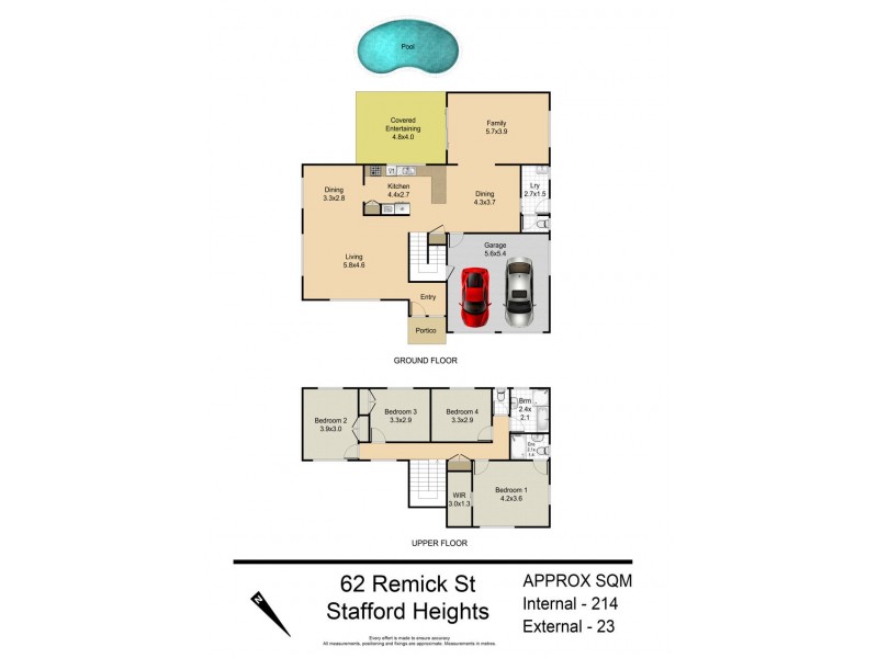 62 Remick Street, Stafford Heights QLD 4053 Floorplan