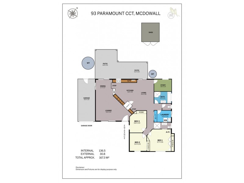93 Paramount Circuit, Mcdowall QLD 4053 Floorplan