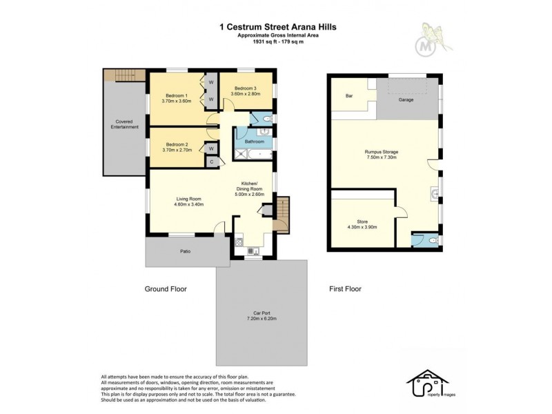 1 Cestrum Street, Arana Hills QLD 4054 Floorplan