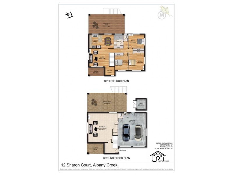 12 Sharon Court, Albany Creek QLD 4035 Floorplan