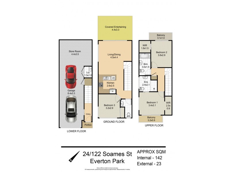 24/122 Soames Street, Everton Park QLD 4053 Floorplan