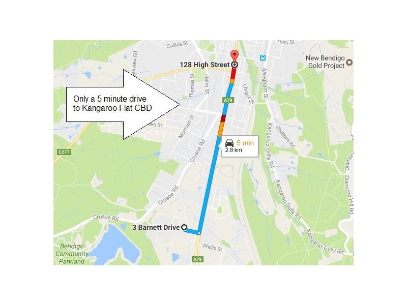 3 Barnett Drive, Kangaroo Flat VIC 3555