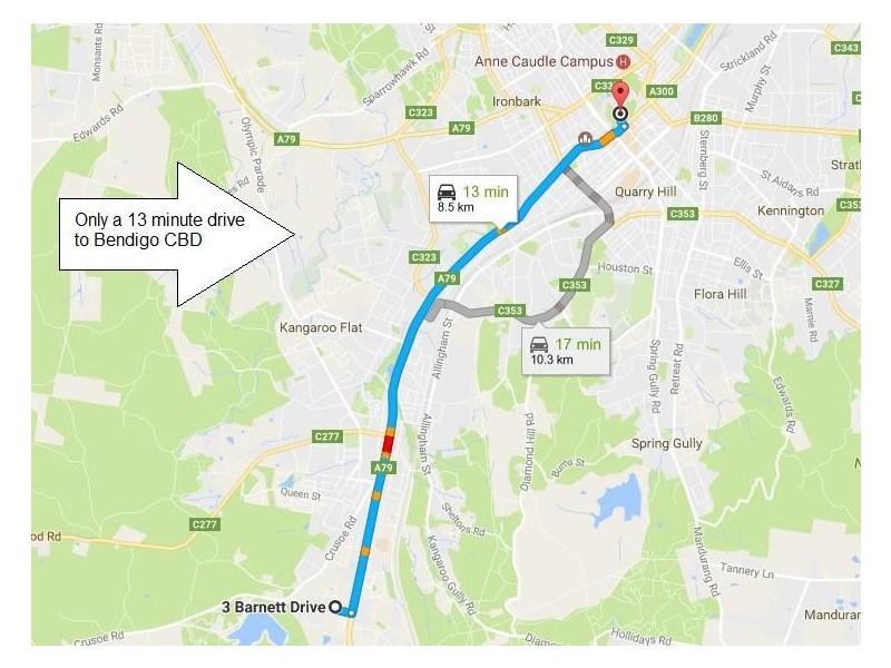 3 Barnett Drive, Kangaroo Flat VIC 3555