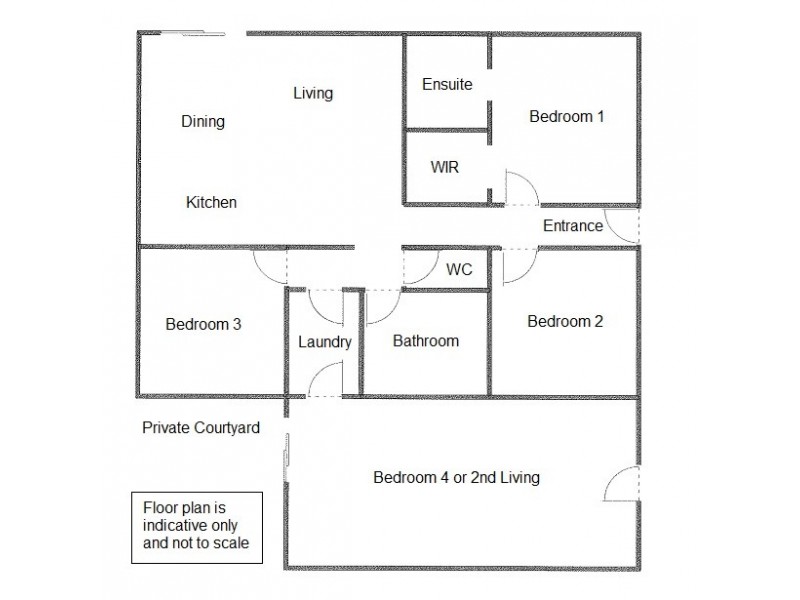 3 Barnett Drive, Kangaroo Flat VIC 3555 Floorplan