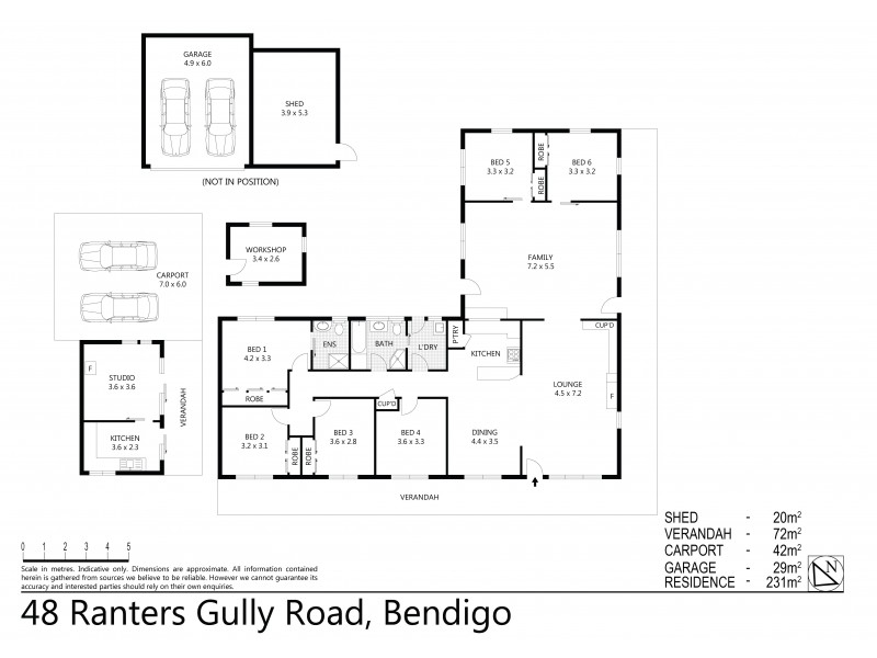 48 Ranters Gully Road, Muckleford VIC 3451 Floorplan