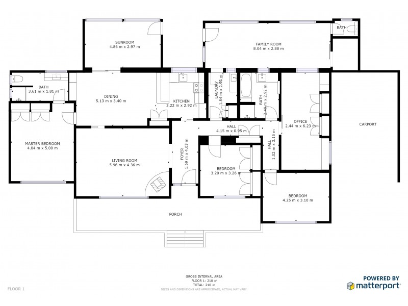 5 James Court, Kangaroo Flat VIC 3555 Floorplan