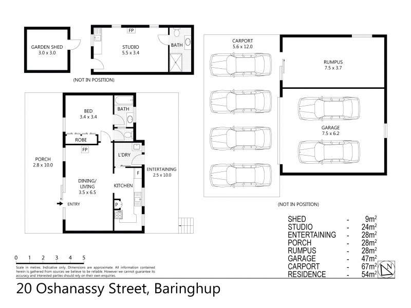 20 Oshanassy Street, Baringhup VIC 3463 Floorplan