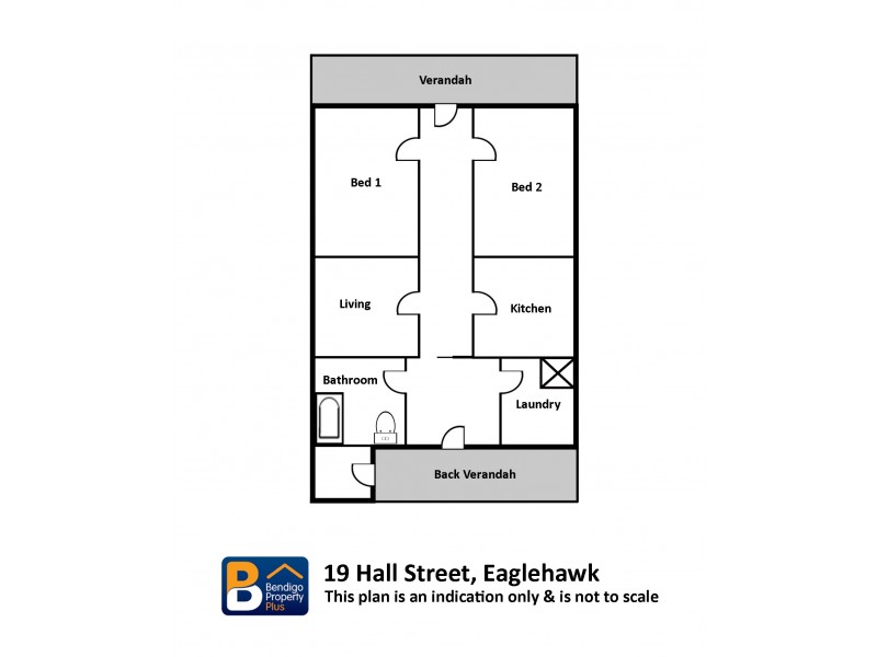 19 Hall Street, Eaglehawk VIC 3556 Floorplan