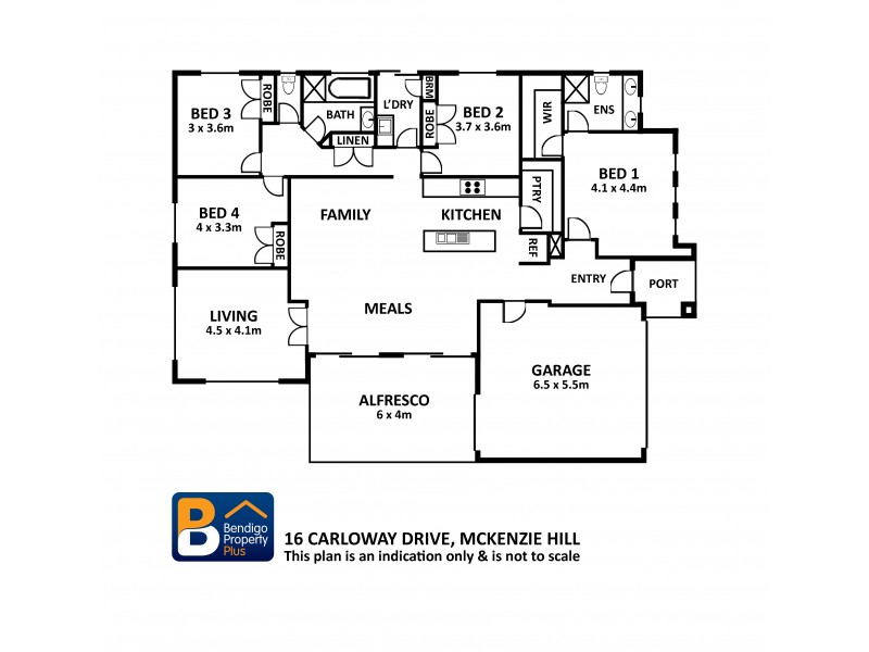 16 Carloway Street, Mckenzie Hill VIC 3451 Floorplan