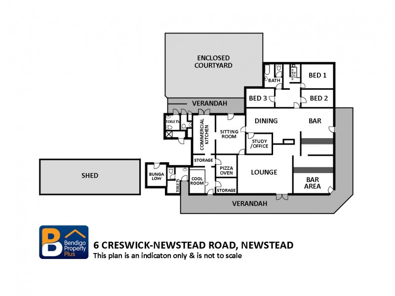 6 Creswick – Newstead Road, Newstead VIC 3462 Floorplan