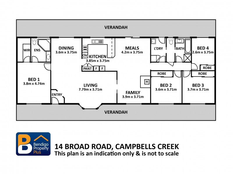 14 Broad Road, Campbells Creek VIC 3451 Floorplan