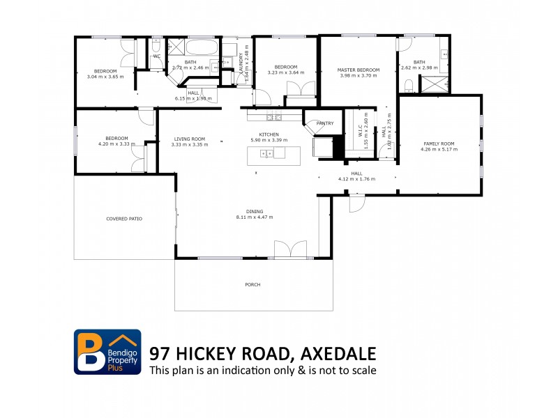 97 Hickey Road, Axedale VIC 3551 Floorplan