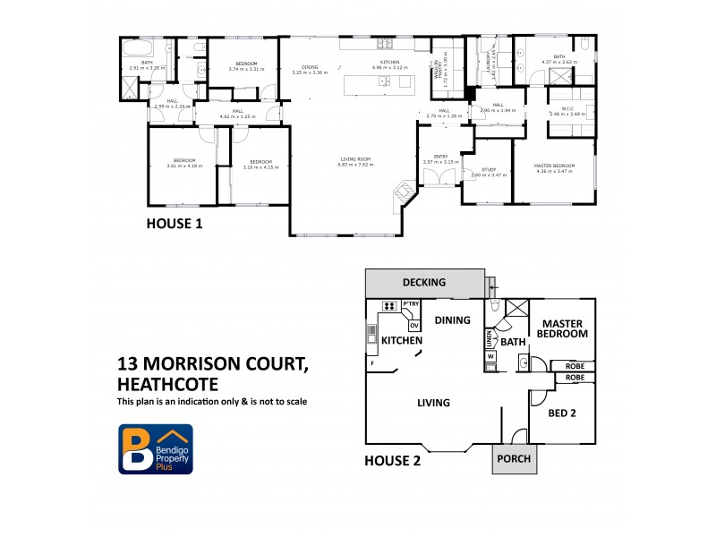 13 Morrison Court, Heathcote VIC 3523 Floorplan