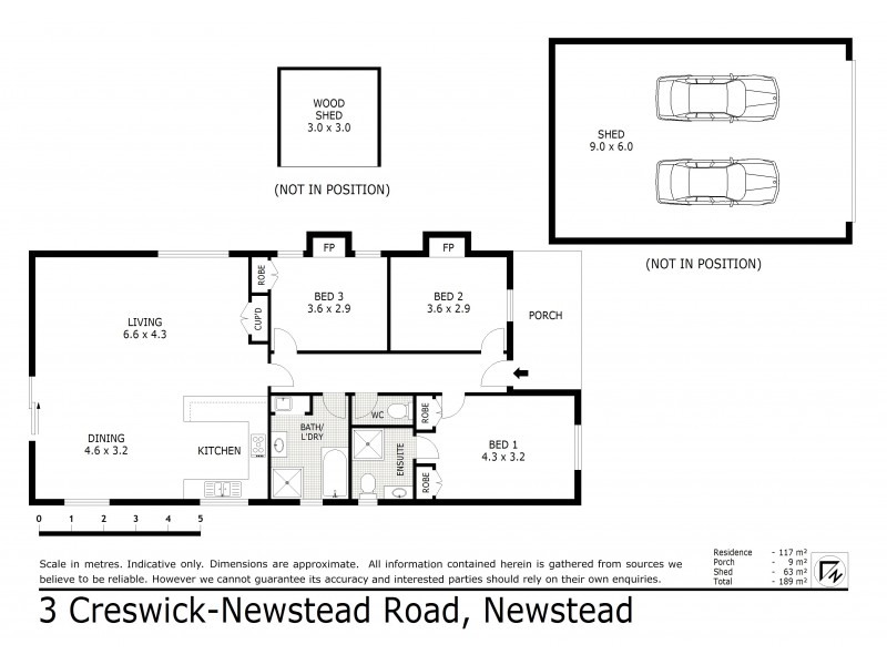 3 Creswick-Newstead Road, Newstead VIC 3462 Floorplan