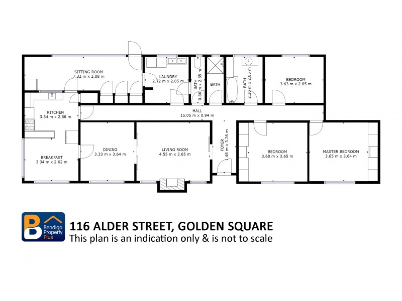 116 Alder Street, Golden Square VIC 3555 Floorplan