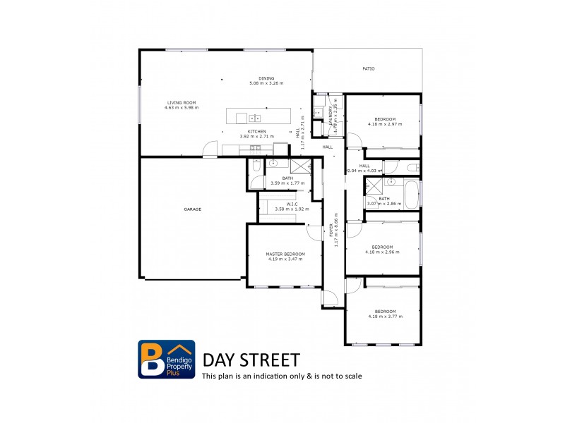 Room 3, 2/26 Day Street, Bendigo VIC 3550 Floorplan