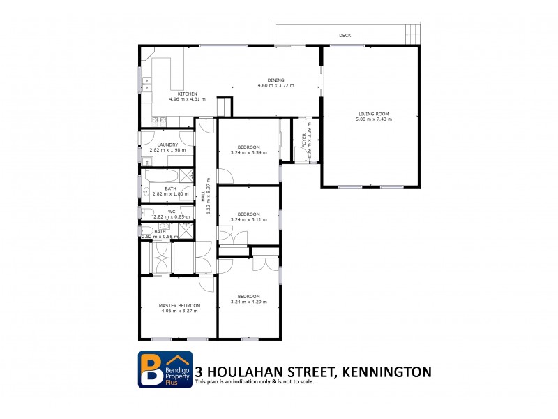 3 Houlahan Street, Kennington VIC 3550 Floorplan