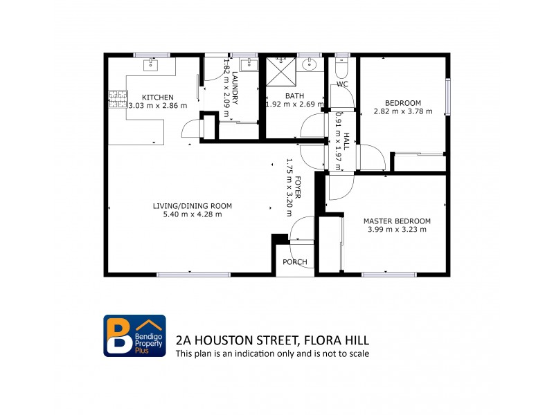 2A Houston Street, Flora Hill VIC 3550 Floorplan
