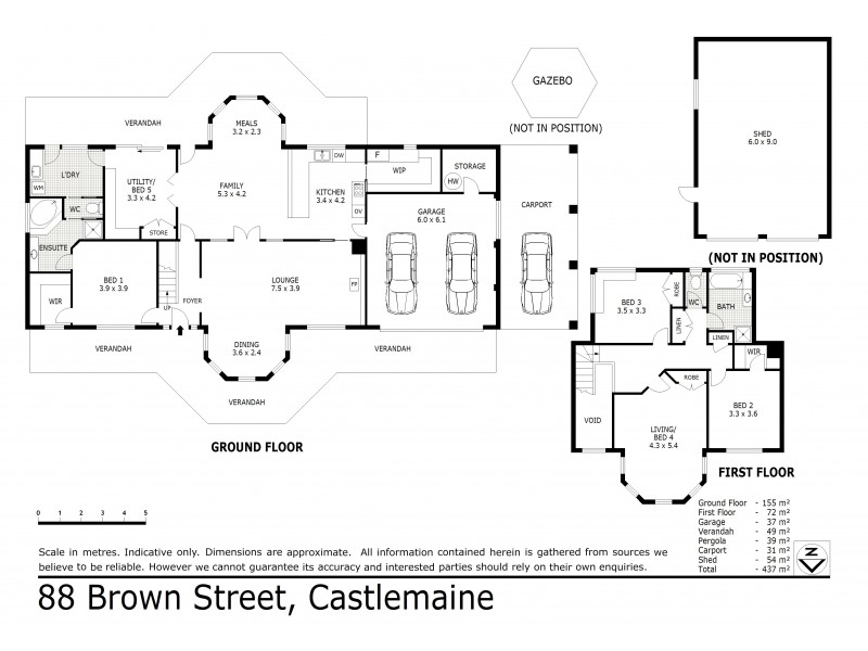 88 Brown Street, Castlemaine VIC 3450 Floorplan