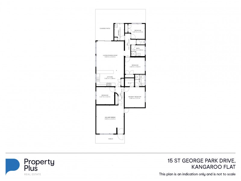 15 St George Park Drive, Kangaroo Flat VIC 3555 Floorplan