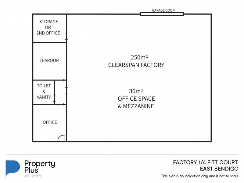 Shed 1/4 Fitt Court, East Bendigo VIC 3550 Floorplan