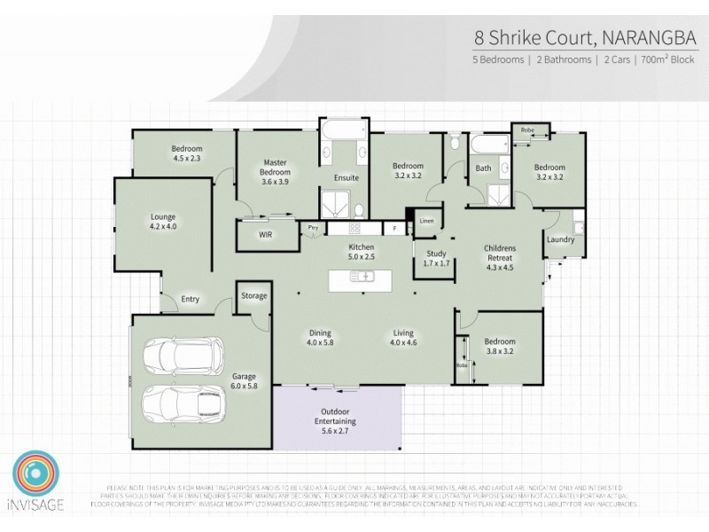 8 Shrike Court, Narangba QLD 4504 Floorplan