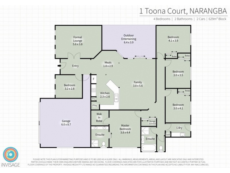 1 Toona Court, Narangba QLD 4504 Floorplan