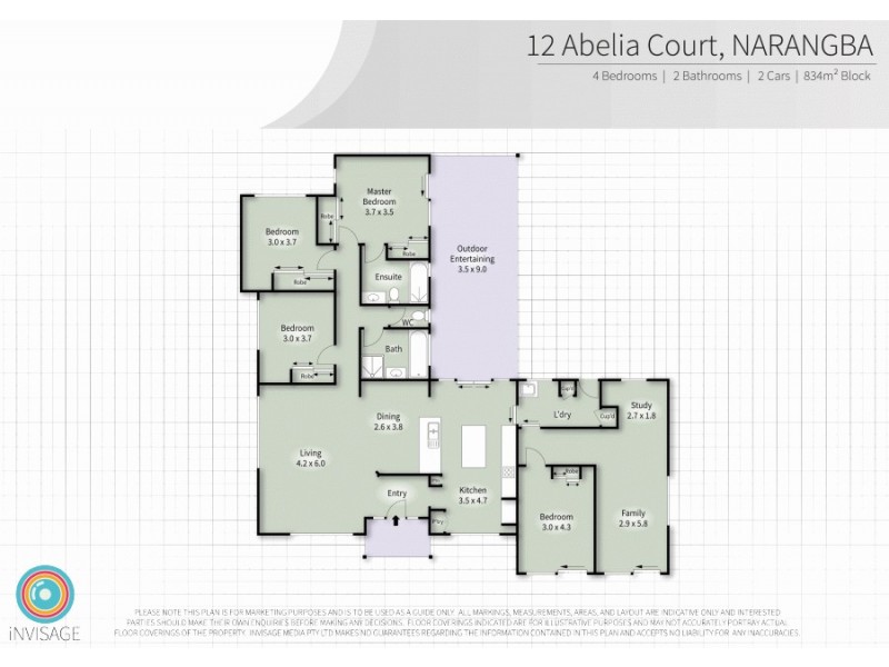 12 Abelia Court, Narangba QLD 4504 Floorplan