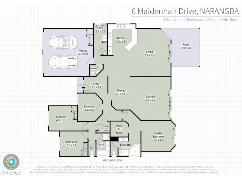 6 Maidenhair Drive, Narangba QLD 4504 Floorplan