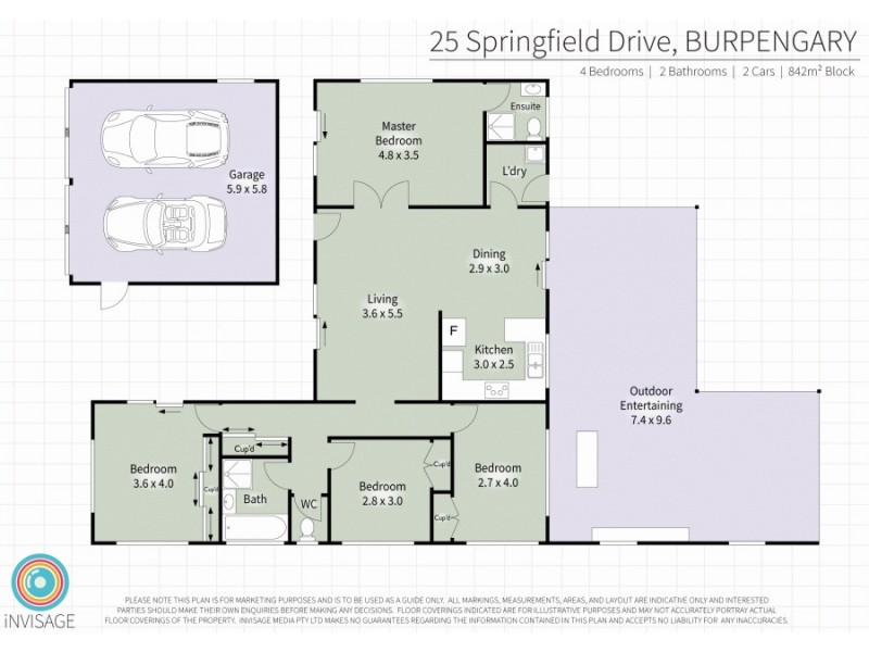 25 Springfield Drive, Burpengary QLD 4505 Floorplan