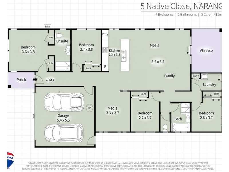 5 Native Close, Narangba QLD 4504 Floorplan