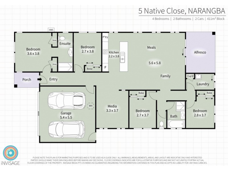 5 Native Close, Narangba QLD 4504 Floorplan