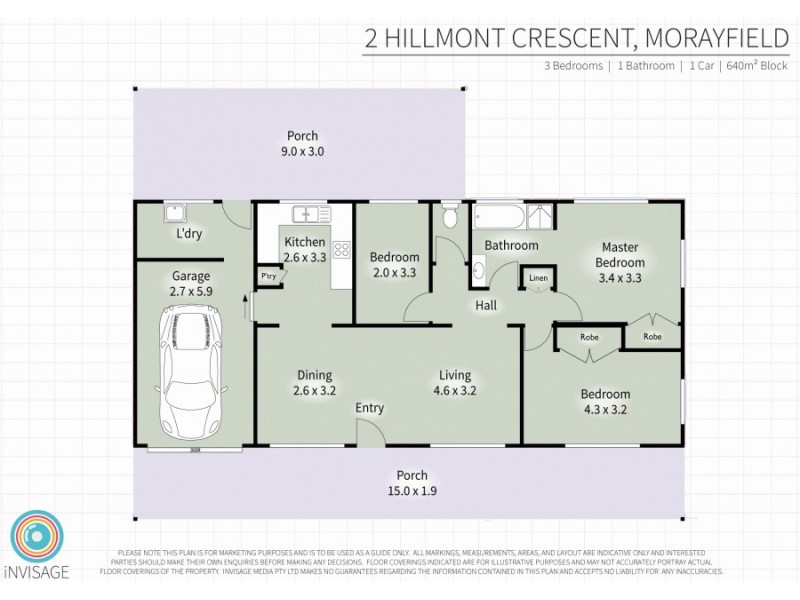 2 Hillmont Crescent, Morayfield QLD 4506 Floorplan