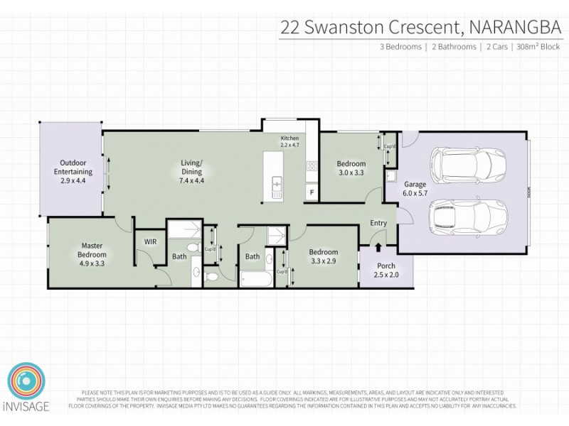 22 Swanston Crescent, Narangba QLD 4504 Floorplan