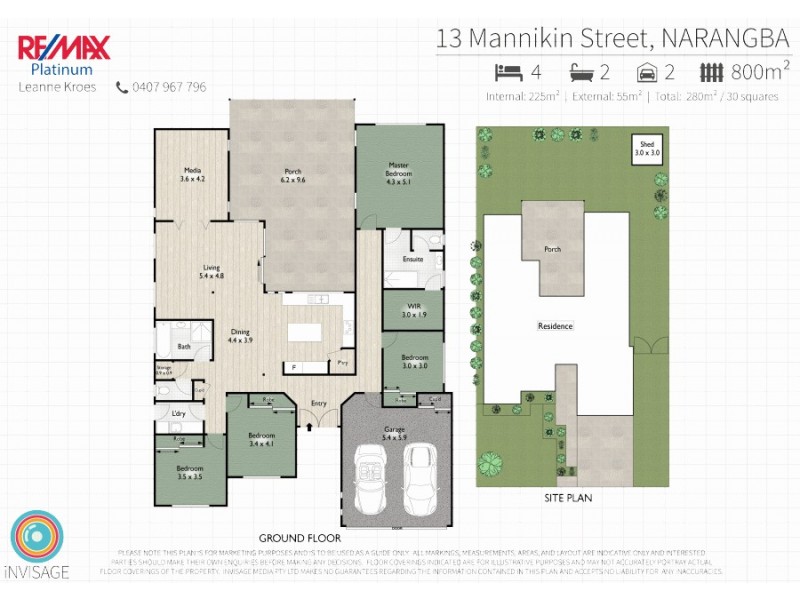 13 Mannikin Street, Narangba QLD 4504 Floorplan