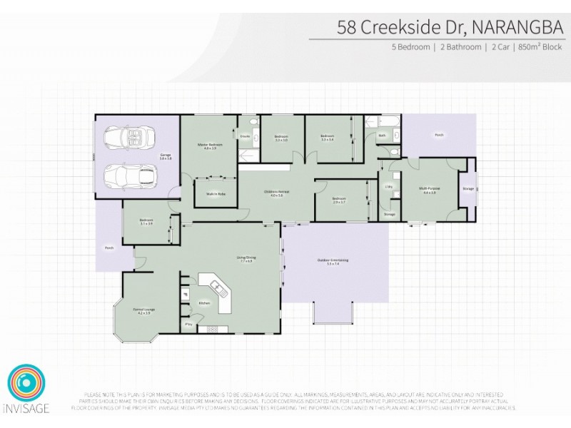 58 Creekside Drive, Narangba QLD 4504 Floorplan