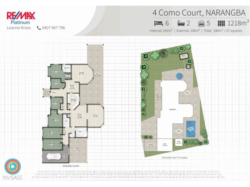 4 Como Court, Narangba QLD 4504 Floorplan