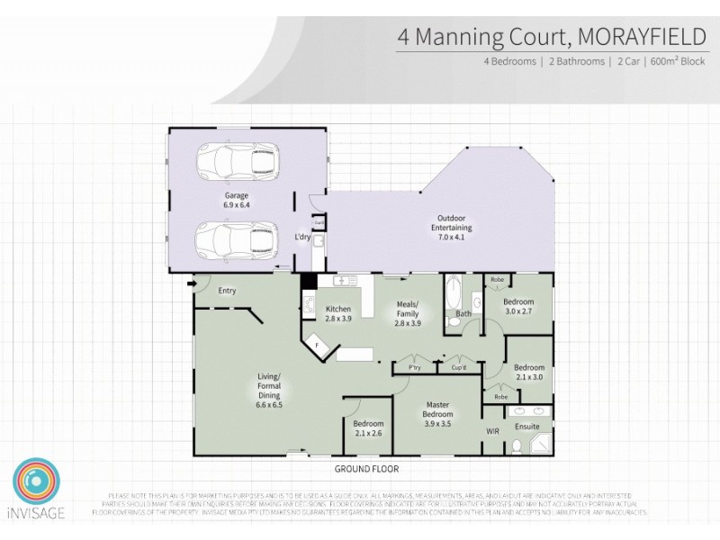 4 Manning Court, Morayfield QLD 4506 Floorplan