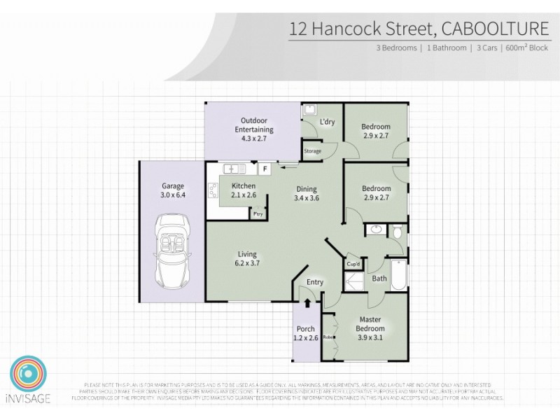 12 Hancock Street, Caboolture QLD 4510 Floorplan